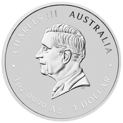 Serpent lunaire australien - 1 Oz - Pièce de collection en argent (livraison 11.5.2025)