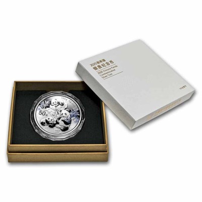Panda (2025) - 150 g - pièce de collection en argent qualité PROOF