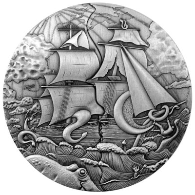 Atlantis - 5 Oz - Silver Collector Coin (en stock à partir de 30.5.2025)