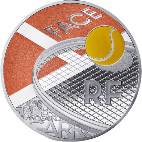 100 ans de Roland Garros - 22g - Pièce de collection en argent