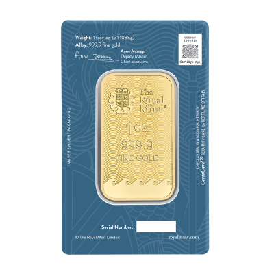 Britannia - 1 Oz - Lingotin d'or