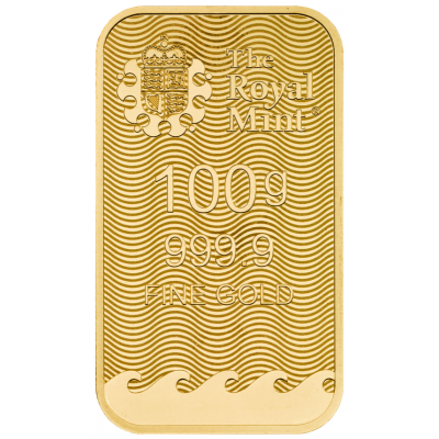 Britannia - 100g - Lingotin d'or d'investissement