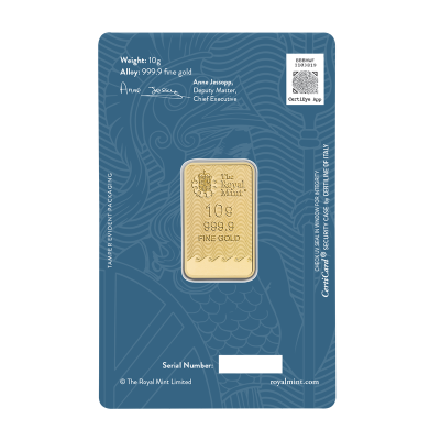 Britannia - 10g - Lingotin d'or d'investissement