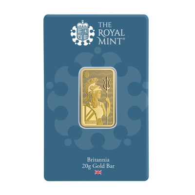 Britannia - 20g - Lingotin d'or d'investissement
