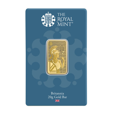 Britannia - 20g - Lingotin d'or d'investissement