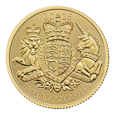 Armoiries royales (2025) - 1 Oz - Pièce d'investissement en or