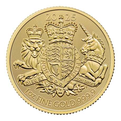 Armoiries royales (2025) - 1 Oz - Pièce d'investissement en or