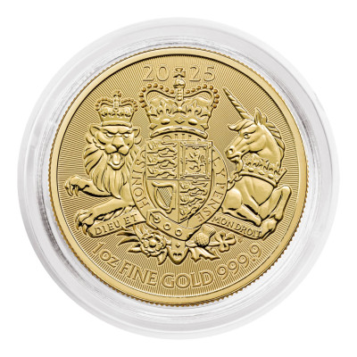 Armoiries royales (2025) - 1 Oz - Pièce d'investissement en or