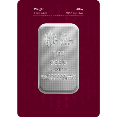 Dieux Nordiques - Thor - 1 Oz - lingotin d'argent d'investissement (en stock à partir de  1.7.2025)