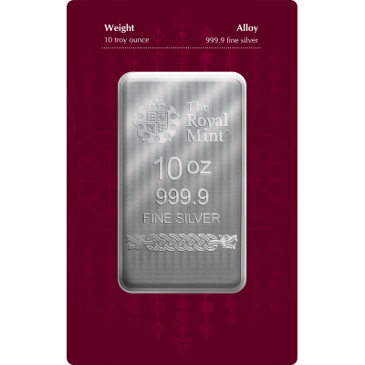 Dieux Nordiques - Thor - 10 Oz - lingot d'argent d'investissement (en stock à partir de 1.7.2025)