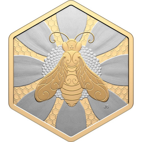 Abeille - 1 Oz - Pièce de collection en argent