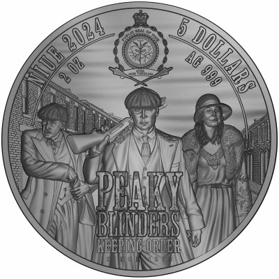 Peaky Blinders - Arthur Shelby - 2 Oz - Pièce de collection en argent