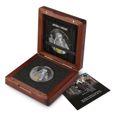 Peaky Blinders - Arthur Shelby - 2 Oz - Pièce de collection en argent