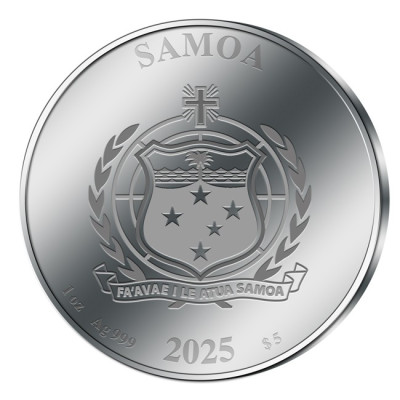 In memoriam - Pape François - 1 Oz - pièce de collection en argent