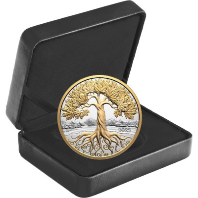 Arbre de vie  : Érable - 5 oz - Pièce de collection en argent à l'épreuve du temps