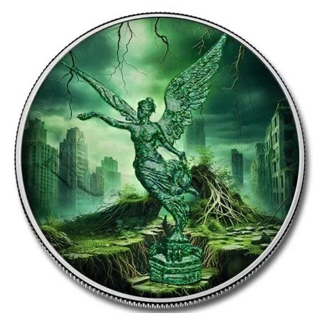 Mexique Libertad - Forces de la nature - Terre - 1 Oz - Pièce de collection en argent