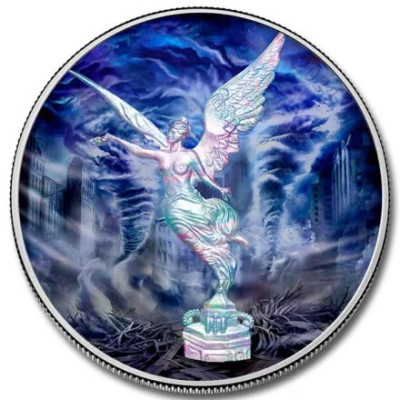 Mexique Libertad - Forces de la nature - Air - 1 Oz - Pièce de collection en argent