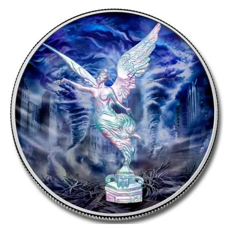 Mexique Libertad - Forces de la nature - Air - 1 Oz - Pièce de collection en argent