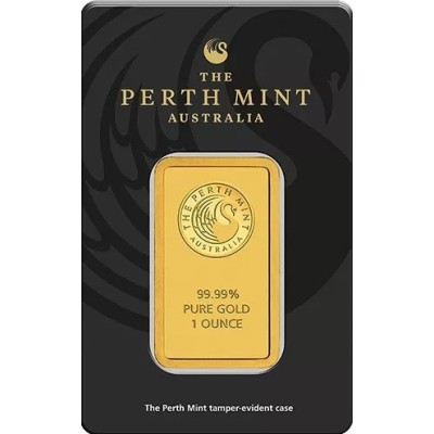 Perth Mint 1 unce (31,1g) - Investiční zlatý slitek
