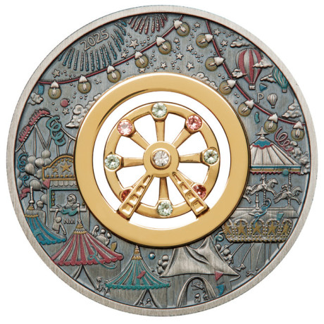 Grande Roue (2025) - 2 Oz - Pièce de collection en argent