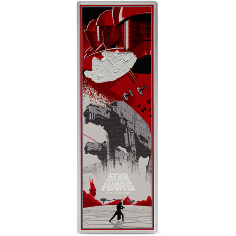 Star Wars : Les Derniers Jedi (2025) - 3 Oz - Pièce de collection en argent