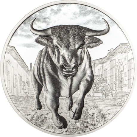 Les sept péchés capitaux - La colère (2025) - 1 Oz - Pièce de collection épreuve argent (Livraison 5.10.2025)
