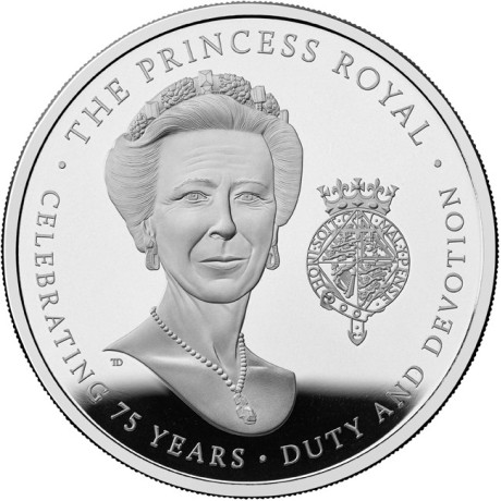 Jubilé de la princesse Anna (2025) - 28g - pièce de collection en argent