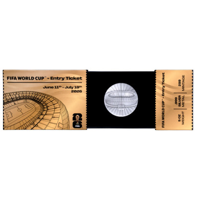 Stadium - 5 Oz - Pièce de collection en argent (livraison 23.10.2025)