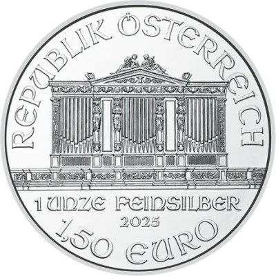 Wiener Philharmoniker (2025) - 1 Oz - pièce d'investissement en argent