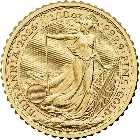 Britannia (2026) - 1/10 Oz - pièce d'investissement en or