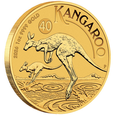 Kangourou australien (2026) - 1 Oz - Pièce en or