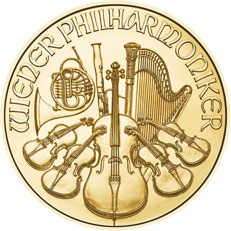 Wiener Philharmoniker (2026) - 1/10 Oz - pièce d'or d'investissement