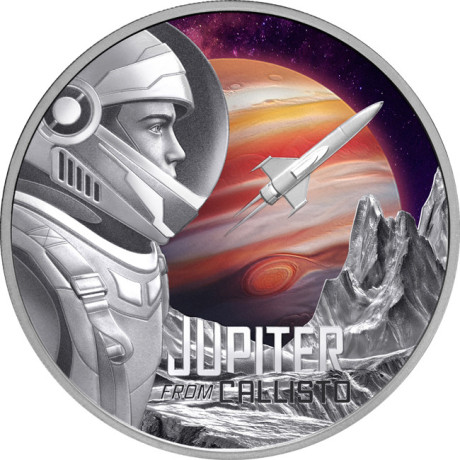 Jupiter de Callisto (2026) - Pièce de collection en argent