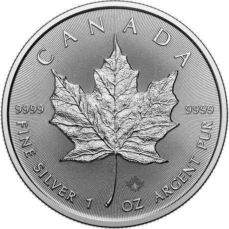 Maple Leaf/Feuille d'érable (2026) - 1 Oz - Pièce d'investissement en argent