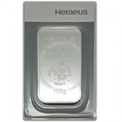 Argor-Heraeus 100 g - Lingots d'argent d'investissement