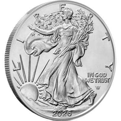American Eagle (2026) - 1 Oz - pièce d'investissement en argent