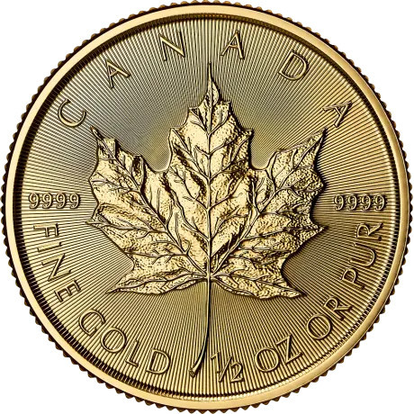 Maple Leaf / Feuille d'érable (2026) - 1/2 Oz - Pièce en or