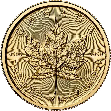Maple Leaf/Feuille d'érable (2026) - 1/4 Oz - pièce d'investissement en or