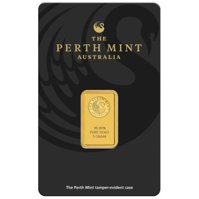 Perth Mint - Kangourou -5g- lingot d'or d'investissement