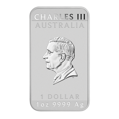 Cheval lunaire rectangulaire (2026) - 1 Oz - pièce d'investissement en argent