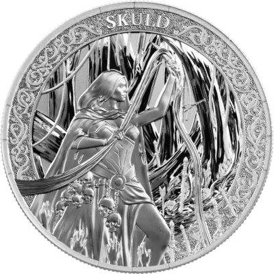 Skuld : pièce de collection en argent de 1 oz
