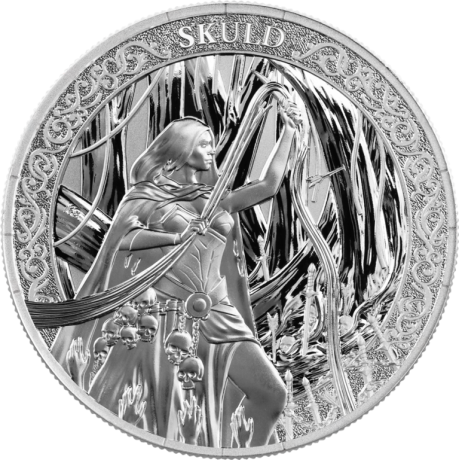 Skuld : pièce de collection en argent de 1 oz