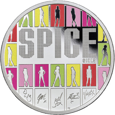 Spice Girls (2026) - 1 Oz - Pièce de collection en argent