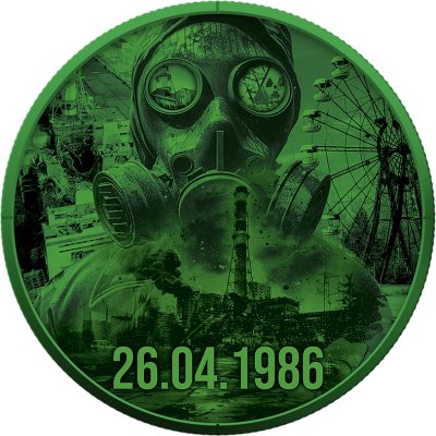 Tchernobyl (2026) - Pièce de collection en argent