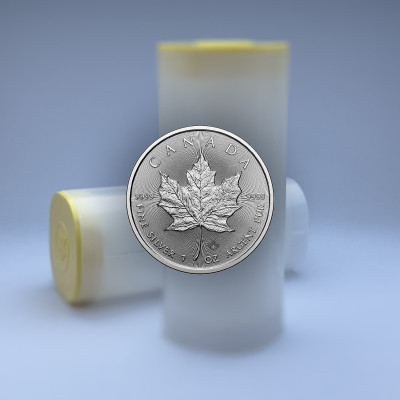 Tube Maple Leaf 1 Oz, diamètre 38 mm - vide