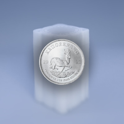 Tube Krugerrand 1 Oz, diamètre 38,7 mm - vide