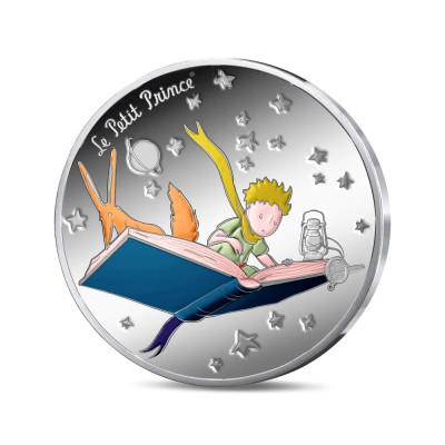 Le Petit Prince - livre - 22,5g - pièce de collection épreuve argent