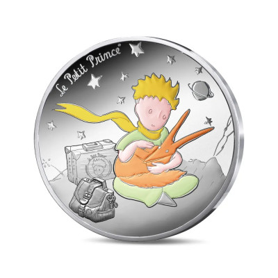 Le Petit Prince - renard - 22,5g - pièce de collection épreuve argent