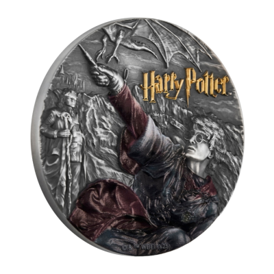Harry Potter et la Coupe de Feu - Pièce de collection en argent de 2 oz