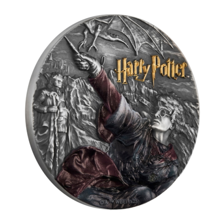 Harry Potter et la Coupe de Feu - Pièce de collection en argent de 2 oz